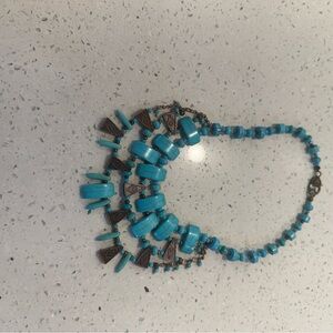 New Turquoise Beaded Necklace